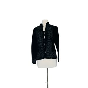 Alexander Bartlett Petite PL 100% Lambs Wool Button Front Coat Cardigan …